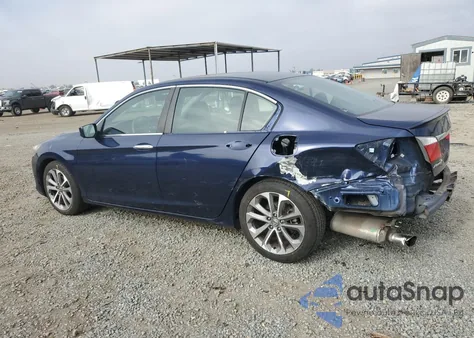 2015 Honda Accord Sport из США, поврежденный, VIN 1HGCR2F5XFA124959